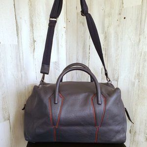 AQUATALIA NOMAD LEATHER DUFFEL TRAVEL BAG *UNISEX* RARE COLOR SOLD OUT ON SITE